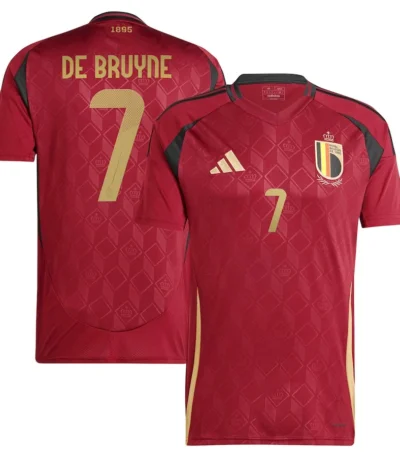 purchase De Bruyne Belgium Home Euro 2024 Jersey online