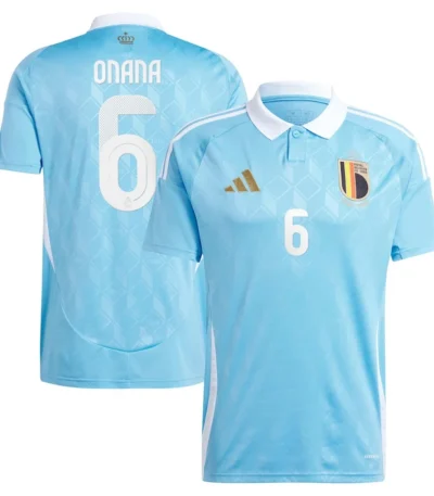 purchase Onana Belgium Away Euro 2024 Jersey online
