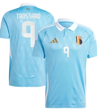 purchase Trossard Belgium Away Euro 2024 Jersey online