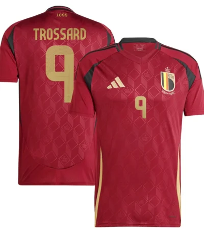 purchase Trossard Belgium Home Euro 2024 Jersey online