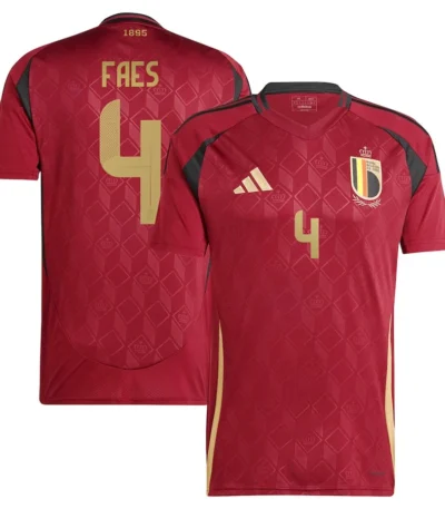 purchase Faes Belgium Home Euro 2024 Jersey online